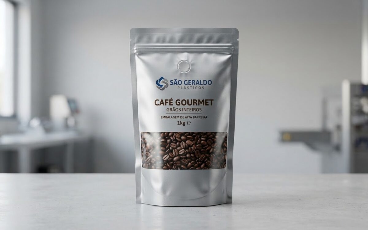 Saco Stand-up Pouch para Café
